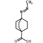 CAS#: 500997-58-0， 4-[(E)-Methyldiazenyl]Bicyclo[2.2.2]Octane-1-Carboxylic Acid
