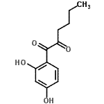 CAS#: 501005-68-1， 1-(2,4-Dihydroxyphenyl)-1,2-Hexanedione