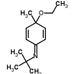 CAS#: 501018-14-0， 4-Ethoxy-4-Methyl-N-(2-Methyl-2-Propanyl)-2,5-Cyclohexadien-1-Imine