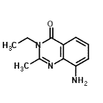 CAS#: 501361-25-7， 8-Amino-3-Ethyl-2-Methyl-4(3H)-Quinazolinone