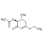 CAS#: 501443-37-4， (1S,6R)-4-Ethoxy-6-Methyl-2-Oxo-3-Cyclohexen-1-Yl Acetate