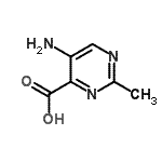 CAS#: 501662-73-3， 5-Amino-2-Methyl-4-Pyrimidinecarboxylic Acid