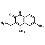 CAS#: 501938-90-5， 6-Amino-3-Ethyl-4-Methyl-2(1H)-Quinolinone
