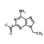 CAS#: 501950-32-9， 9-Ethyl-2-Nitro-9H-Purin-6-Amine