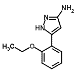 CAS#: 502132-92-5， 5-(2-Ethoxyphenyl)-1H-Pyrazol-3-Amine