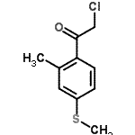 CAS#: 502484-70-0， 2-Chloro-1-[2-Methyl-4-(Methylsulfanyl)Phenyl]Ethanone