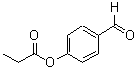 结构式 CAS# 50262-48-1, 4-丙酰氧基苯甲醛