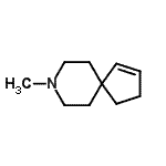 CAS#: 502762-84-7， 8-Methyl-8-Azaspiro[4.5]Dec-1-Ene