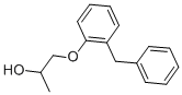 结构式 CAS# 5029-76-5, 1-(2-苄基苯氧基)丙-2-醇