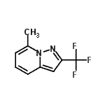 CAS#: 503173-01-1， 7-Methyl-2-(Trifluoromethyl)Pyrazolo[1,5-a]Pyridine