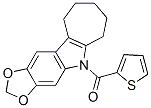 CAS#: 50332-38-2， 5,6,7,8,9,10-Hexahydro-5-[(2-Thienyl)Carbonyl]Cyclohepta[b]-1,3-Dioxolo[4,5-f]Indole