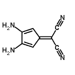 CAS#: 503550-50-3， (3,4-Diamino-2,4-Cyclopentadien-1-Ylidene)Malononitrile