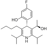 CAS#: 503610-08-0， (Ar,4S)-5-Butyl-4-(4-Fluoro-2-Hydroxyphenyl)-alpha-Methyl-2,6-Bis(1-Methylethyl)-3-Pyridinemethanol