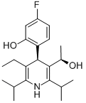 CAS#: 503610-16-0， (aR,4R)-5-Ethyl-4-(4-Fluoro-2-Hydroxyphenyl)-alpha-Methyl-2,6-Bis(1-Methylethyl)-3-Pyridinemethanol