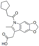 CAS#: 50416-37-0， 5-(Cyclopentylacetyl)-6-Methyl-5H-1,3-Dioxolo[4,5-f]Indole-7-Acetic Acid
