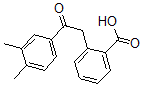 CAS#: 50439-02-6， 2-(3,4-Dimethyl-beta-Oxophenethyl)Benzoic Acid
