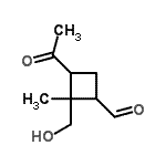 CAS#: 504438-80-6， 3-Acetyl-2-(Hydroxymethyl)-2-Methylcyclobutanecarbaldehyde