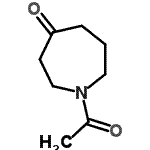 结构式 CAS# 50492-23-4, 1-乙酰基-4-氮杂环庚酮