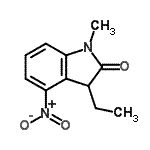 CAS#: 505029-55-0， 3-Ethyl-1-Methyl-4-Nitro-1,3-Dihydro-2H-Indol-2-One