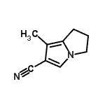 CAS#: 505097-52-9， 7-Methyl-2,3-Dihydro-1H-Pyrrolizine-6-Carbonitrile