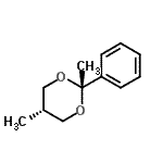 CAS#: 50535-12-1， cis-2,5-Dimethyl-2-Phenyl-1,3-Dioxane