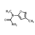 CAS#: 50589-85-0， 1-Methyl-1-(3-Methyl-1,2-Oxazol-5-Yl)Urea