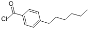 structure of CAS# 50606-95-6, 4-n-Hexylbenzoyl Chloride;222097_Aldrich;Zinc02140822