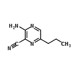 CAS#: 50627-23-1， 3-Amino-6-Propyl-2-Pyrazinecarbonitrile