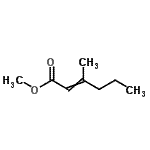 CAS#: 50652-80-7， Methyl 3-Methyl-2-Hexenoate