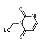 CAS#: 50680-83-6， 3-Ethyl-4-Thioxo-3,4-Dihydro-2(1H)-Pyrimidinone
