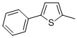 structure of CAS# 5069-26-1, 2-Methyl-5-Phenylthiophene;2-METHYL-5-PHENYLTHIOPHENE