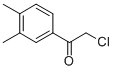 结构式 CAS# 50690-08-9, 2-氯-1-(3,4-二甲基苯基)-乙酮