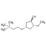 CAS#: 507235-54-3， (1R,2R,4S)-2-Ethyl-4-[3-(Trimethylsilyl)Propyl]Cyclopentanol