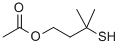 CAS#: 50746-09-3， 3-Mercapto-3-Methyl-1-Butanol 1-Acetate