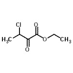 结构式 CAS# 50774-86-2, 乙基3-氯-2-氧代丁酸酯