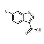 CAS#: 50789-16-7， 6-Chloro-1,2-Benzothiazole-3-Carboxylic Acid