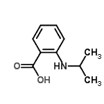 CAS 登录号：50817-45-3， 2-(异丙基氨基)苯甲酸