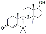 CAS#: 5083-34-1， 17-Hydroxy-6,6-Ethylene-4-Androsten-3-One