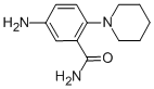 结构式 CAS# 50891-33-3, 5-氨基-2-(1-哌啶基)-苯甲酰胺