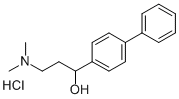 CAS#: 50910-17-3， alpha-(2-(Dimethylamino)Ethyl)-4-Biphenylmethanol Hydrochloride