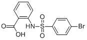 CAS#: 51012-29-4， 2-(((4-Bromophenyl)Sulfonyl)Amino)-Benzoic acid