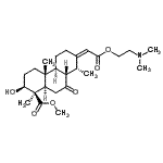 CAS#: 511-00-2， Methyl (3beta,13Z,14alpha)-13-{2-[2-(Dimethylamino)Ethoxy]-2-Oxoethylidene}-3-Hydroxy-14-Methyl-7-Oxopodocarpan-16-Oate