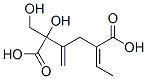CAS 登录号：511-57-9， 5-亚乙基-2-羟基-2-(羟基甲基)-3-亚甲基-己二酸