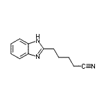 CAS#: 51100-92-6， 5-(1H-Benzimidazol-2-Yl)Pentanenitrile