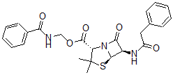 CAS#: 51164-29-5， Benzamidomethyl Benzylpenicillinate