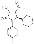 CAS#: 512176-60-2， (5R)-4-Acetyl-5-Cyclohexyl-1,5-Dihydro-3-Hydroxy-1-(4-Methylphenyl)-2H-Pyrrol-2-One