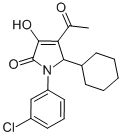 CAS#: 512176-96-4， 4-Acetyl-1-(3-Chlorophenyl)-5-Cyclohexyl-1,5-Dihydro-3-Hydroxy-2H-Pyrrol-2-One