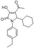 CAS#: 512177-36-5， 4-Acetyl-5-Cyclohexyl-1-(4-Ethylphenyl)-1,5-Dihydro-3-Hydroxy-2H-Pyrrol-2-One