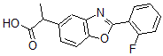 CAS#: 51234-77-6， 2-(2-Fluorophenyl)-alpha-Methyl-5-Benzoxazoleacetic Acid