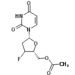 CAS#: 51247-09-7， 5'-O-Acetyl-2',3'-Dideoxy-3'-Fluorouridine